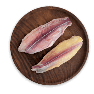 Indian Basa Fillets, 30% Glaze (4-6 pcs/pack), 1 Kg
