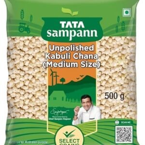 Tata Sampann Unpolished Kabuli Chana (Medium Size) (500 g)