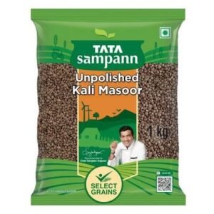 Tata Sampann Unpolished Black Masoor Dal 1 Kg