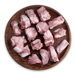 Fresh Mutton Curry Cut (16 pcs/kg), 1 Kg Pack