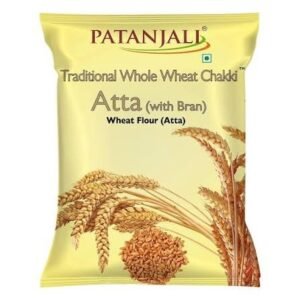 Patanjali Whole Wheat Chakki Atta (with Bran) (5 kg)