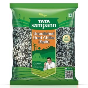 Tata Sampann Unpolished Urad Dal (Chilka) - Split (500g)